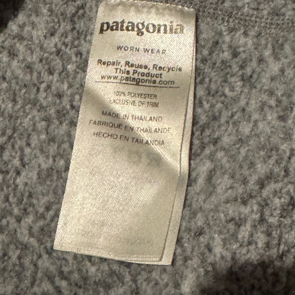 Patagonia Gray Halfzip Sweatshirt - Picture 6 of 7